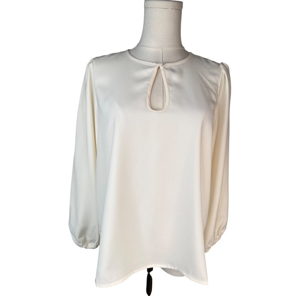 2/$30 NWT J.Crew M/P Blouse Keyhole Neck Design Polyester